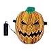 ジャックオーランタン 被り物 ハロウィン 光るマスク カボチャ コスプレ 面白マスク 光る かぼちゃ 光る コスプレ LED お面 ハロウィンパーティー 仮面舞踏会 学園祭 カボチャ コスプレ 面白 LED ジャックオーランタン