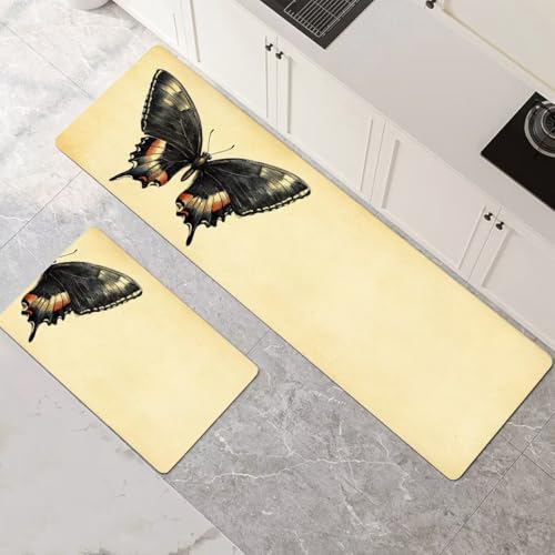Alfombras de cocina lavables y antideslizantes en pack de 2 piezas 2