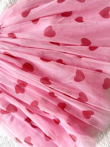 image for BGFKS Layered Tulle Tutu Dress for Toddler Girls,Baby Girl Rainbow Tut