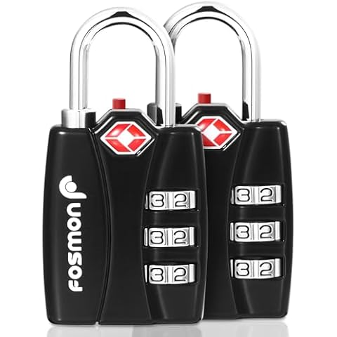 Cadenas TSA Fosmon 3 chiffres Cover