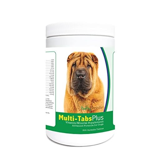 Healthy Breeds Chinese Shar Pei Multi-Tabs Plus Chewable Tablets 365 Count