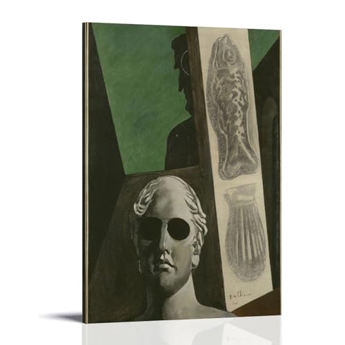Portrait de Guillaume Apollinaire sur toile premium de 50 x 75 cm