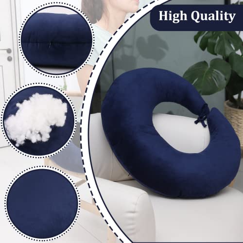 Bbl Pillow After Surgery For Butt Sleeping, Brazilian Butt Lift Recovery Pillow For Sitting Sleeping Driving, Butt Augmentation Recovery Pillow, Post Recovery Brazilian Butt Lift Pillow (Deep Blue) #TOP2