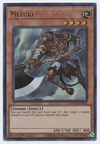 Mezuki - MAMA-EN050 - Ultra raro - 1ª edición