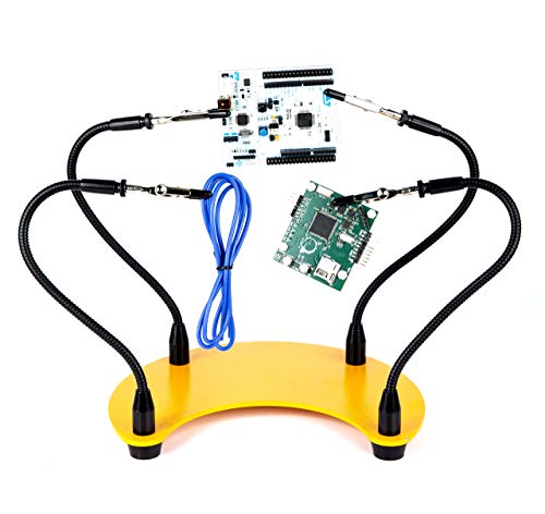 Kotto Solder Smoke Absorber Remover Fume Extractor Smoke Prevention Absorber Diy Working Fan, Helping Hands Soldering Tool Combo #TOP4