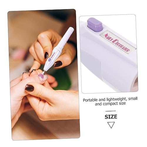Set 1 máquina eléctrica para manicura y pedicura portátil miniatura 3