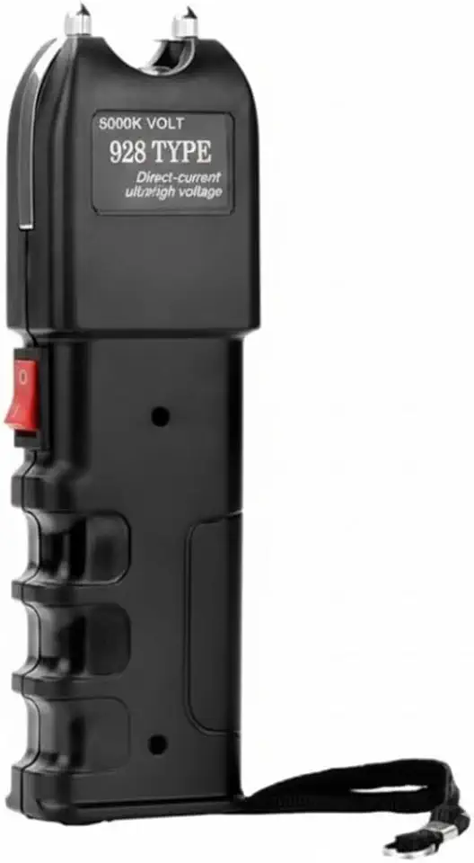 Lanterna Tática LED, Autodefesa com Alarme, Segurança Pessoal em Qualquer Lugar, Ideal para Noite, Viagens, 12000 v.