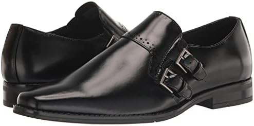 Stacy Adams Men's Kilgore Double Monk Strap Loafer, Black, 14 | Image 6