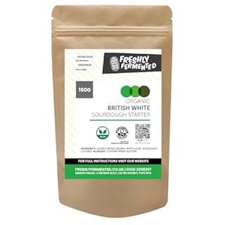 Freshly Fermented - Certified Organic Fresh Sourdough Starter, British White