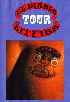 VHS El Diablo Tour Alemania concierto en vivo cinta de vídeo vintage coleccionistas musical