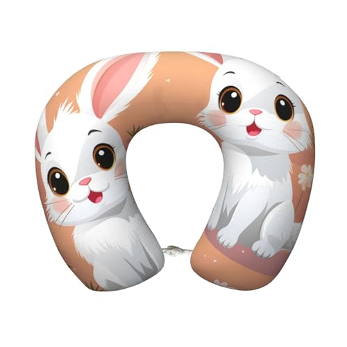 Almohada de espuma viscoelástica para cuello viaje miniatura 1