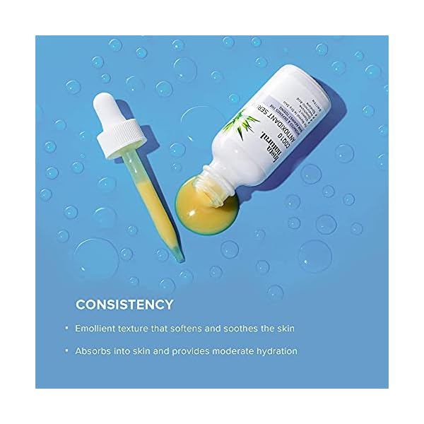 CoQ10 Antioxidant Face Serum - Anti Aging Natural Skin Care to Nourish Dry Skin Brightening Serum & Hydrating Treatment Skin Barrier Strengthening Facial Serum with Vitamin C & Hyaluronic Acid 1 oz