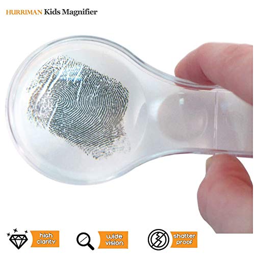 Hurriman 20 Pack Hand Lens 4X and 10X Handheld Magnifier Magnifying Glass