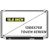 HOULISE Replacement for Acer E5-571P-55TL E5-511P-C9BM B156XTT01.1 LCD Screen 1366X768 15.6 inch 40 Pins 60Hz LED Display Digitizer Panel (for Touch Screen Only)