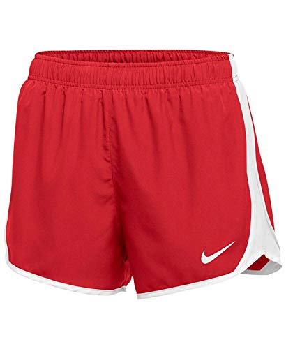 Nike Dry Tempo Short (Scarlet/White, Small)