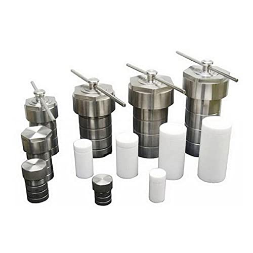 Réacteur autoclave hydrothermal en acier inoxydable et chambre PTFE 200ml