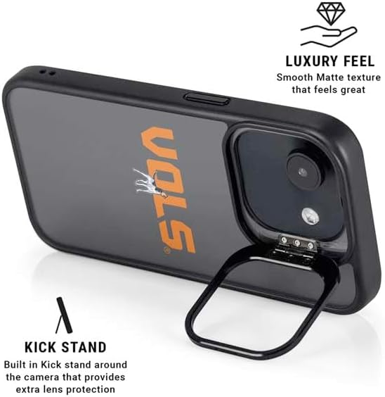 Skinit Kickstand Phone Case Compatible with iPhone 16e - Officially Licensed University of Tennessee-Knoxville Vols Design