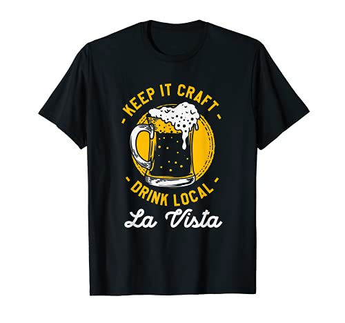 Keep it Craft Bebida local La Vista Homebrewing Nebraska Camiseta