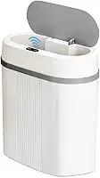 Lixeira Automática 12L com Sensor Inteligente de Movimento – Abertura e Fechamento por Aproximação, Higiênica, Moderna, Sem Toque, Ideal para Cozinha, Banheiro e Escritório