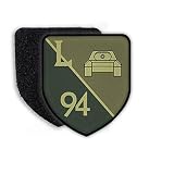 Copytec Klett Patch mit Flausch PzLehrBtl 94 Tarn Oliv Panzer-Lehr-Bataillon Munster Bundeswehr Wappen #22387