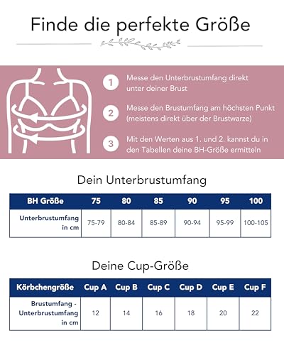 Dirndl BH Susa Push Up BH 7432 mit Bügel und Häkelbändchen