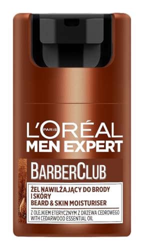 L'Oréal Paris Men Barber Club - Gel hidratante para barbilla y piel, 50 ml