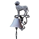 ★ [Multifunción]: puede usarlo para timbre de puerta, campanas de cena, campana de pared, campana de cena al aire libre, campana de barco, campana colgante, campanas náuticas o campanas decorativas para el hogar; los tonos de llamada nítidos y perfectos se pueden escuchar en toda la casa.