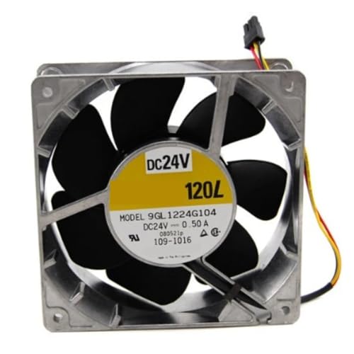 Ventilateur 9GL1224G104 24V contre la surchauffe des armoires 120mm