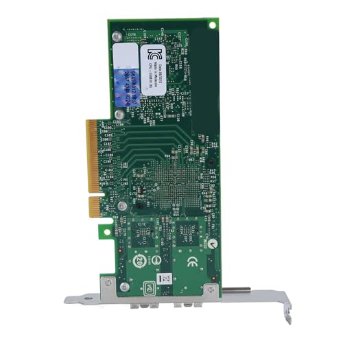 Gugxiom tarjeta de red PCIe 10Gb, doble puerto SFP Plus, con chip 82599 X520 DA2, adaptador Ethernet LAN PCI Express para servidor Linux miniatura 7