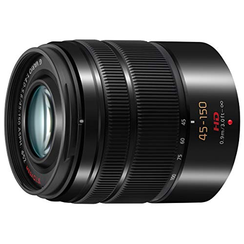 Panasonic H-FS45150EKA LUMIX G Vario Telezoom 45-150 mm F4.0-5.6 ASPH. Objektiv (90-300 mm KB, O.I.S. Bildstabiliator) schwarz – Bild 3