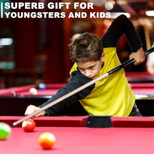 AB Earth 36”/42”/48” Canadian Maple Billiard Short Pool Cues for Tight Places (48") by AB Earth - Image 6
