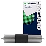 ECOGARD XF55275 Engine Fuel Filter - Premium Replacement Fits BMW Z3, 325Ci, 528i, 328i, 325xi, 323i, 525i, 740iL, 540i, M3, 318i, 323Ci, 530i, 740i, 318ti, 328is