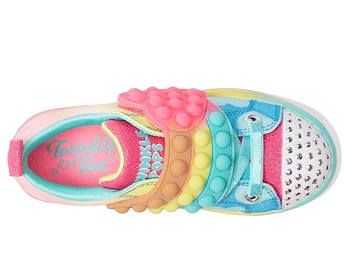 Skechers Unisex-Child Twinkle Toes TWI-Lites 2.0-Heart Pops Sneaker2