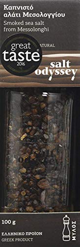 Salt Odyssey Grobes geräuchertes Meersalz Mühle 100 g, 2er Pack