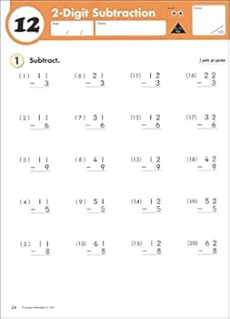 Amazon.com: Kumon Grade 2 Subtraction (Kumon Math Workbooks