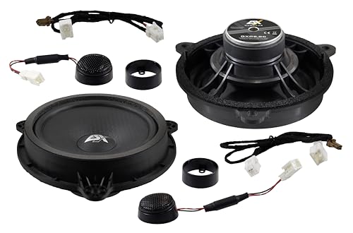 ESX QXR6.2C Système d'enceintes 2 voies 16 cm pour Renault Master III à partir de 2019 | Mise à jour du son par simple remplacement des haut-parleurs