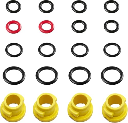 Raheem Juego de boquillas de junta tórica para lavadora a presión Karcher, accesorios compatibles con Karcher K2 K3 K4 K5 K6 K7, junta tórica de repuesto de goma 2.640-729.0 para un funcionamiento