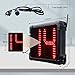 GAN XIN LED Shot Clock Programmable 14/24/30 Seconds Countdown for Basketball Game (GO2D-8Rx2+Tripod)