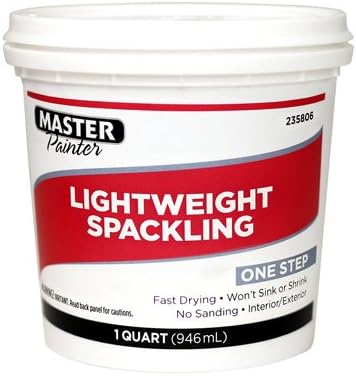 7079808737 Superior Spackling, Lightweight, Qt. - Quantity 6