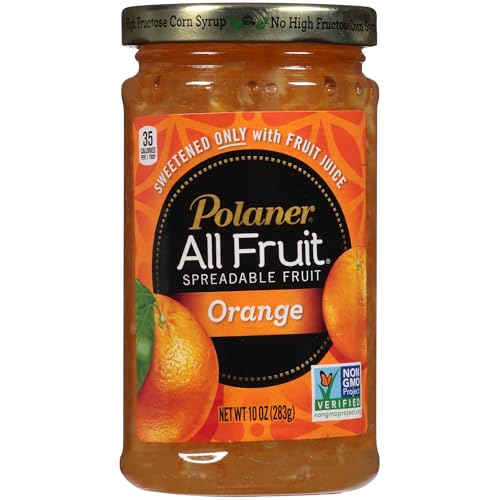 Polaner All Fruit Spreadable Fruit, Orange, 10 Ounce