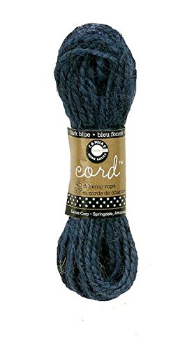 Preisvergleich Produktbild Canvas Corp Hanfseil, 114 cm, Dunkelblau
