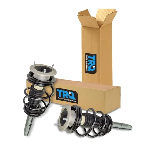 Image of TRQ Front Strut and Spring Assembly Set 2 Piece | For 1997-2000 BMW 528i 2001-2003 525i 01-03 530i