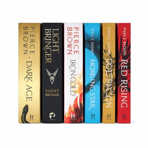 Image of Red Rising Series 6 Books Set - Red Rising, Golden Son, Morning Star, Iron Gold, Dark Age, Light Bringer