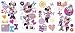 RoomMates Minnie Bow-Tique Peel and Stick Wall Decals - RMK1666SCS