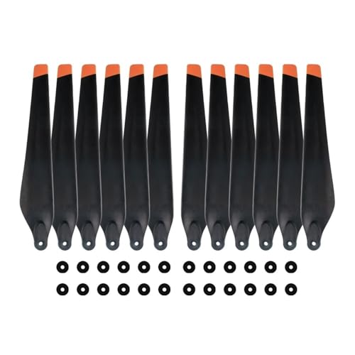 3390 Reinforced Carbon & PA6 Nylon Folding Propeller 33 Inch Drone High Strength Composite Material For Training Heavy-Duty Plat