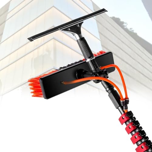 Brosse d'extension pour lavage de vitres facile et entretien des verrières de maison