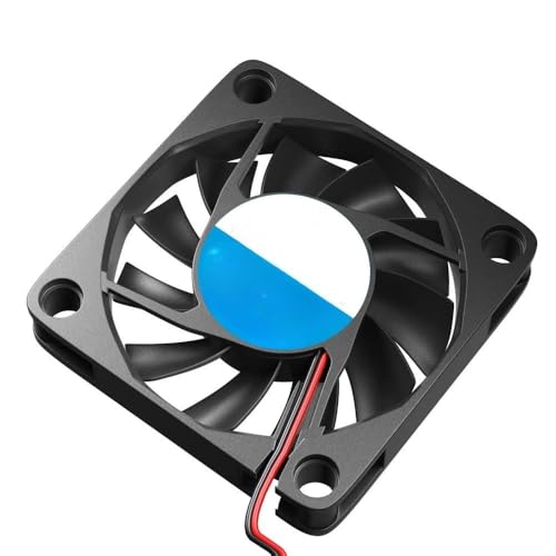 Image of TESSERACT 6010 60x60x10mm DC Cooling Fan for DIY PC Computer Case CPU Graphics Card, 2Pin XH-2.54 Connector, 24V, 3.6W, 4500 RPM