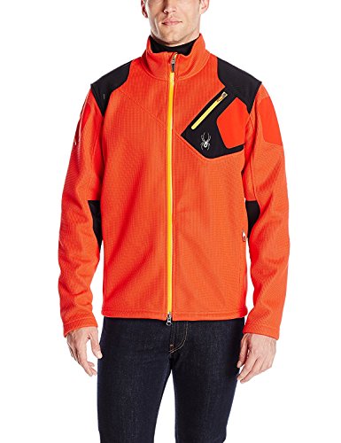 Spyder Men's Legend Collection 3L GT Jacket, Volcano/Black/Bryte