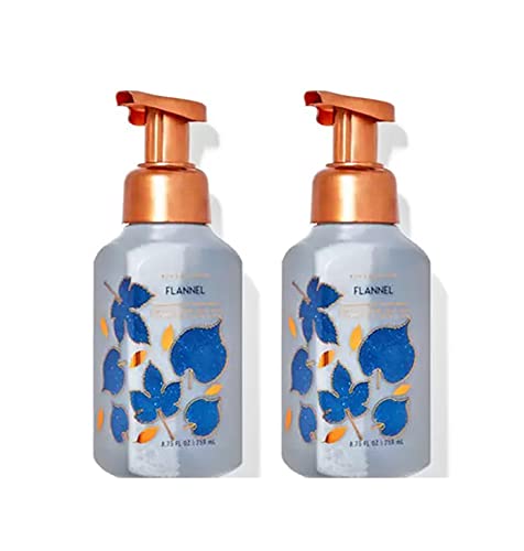 Bath and Body Works Flannel Gentle Foaming Hand Soap 8.75 Ounce 2-Pack (Flannel)