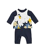  Catimini Baby-Jungen COMBIROBE VISUE Schneeanzug, Blau (Marineblau), 6-9 Monate